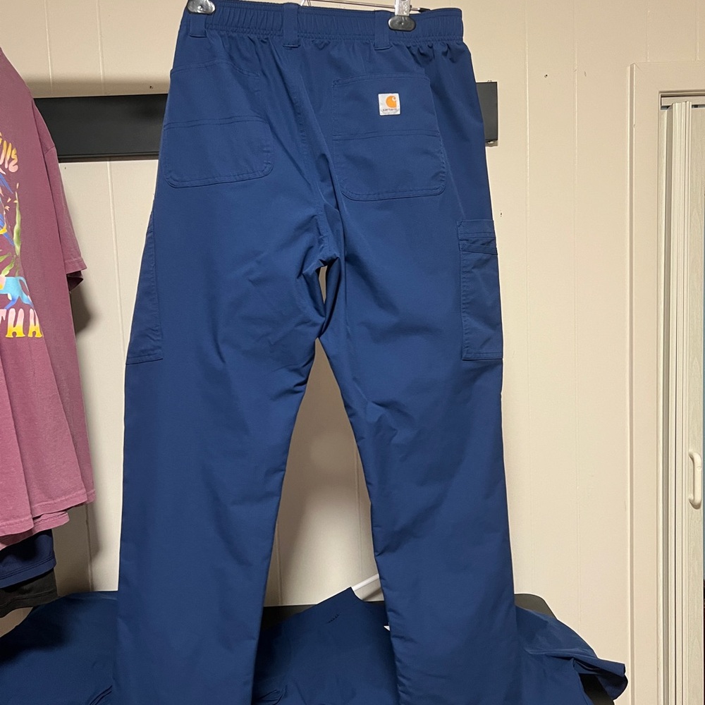 Carhartt Navy Blue Scrub Pants